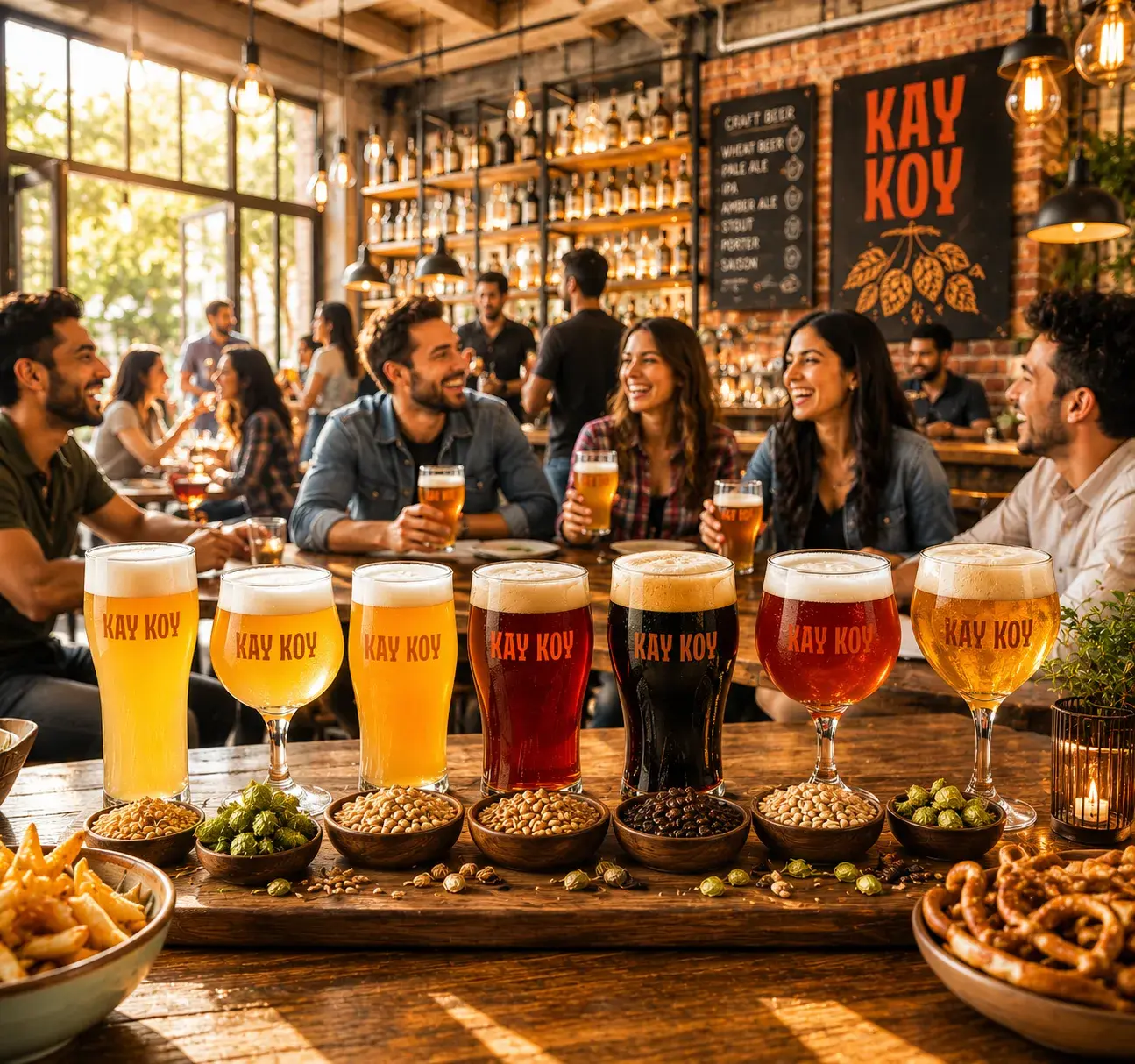 Craft Pours — beer at Kaykoy
